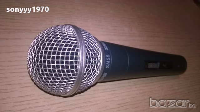 профи shure 58 микрофон-внос швеицария, снимка 7 - Микрофони - 17786349