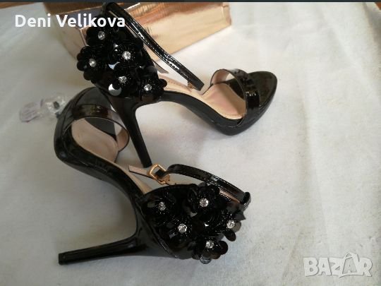 Обувки, снимка 3 - Дамски обувки на ток - 23889963