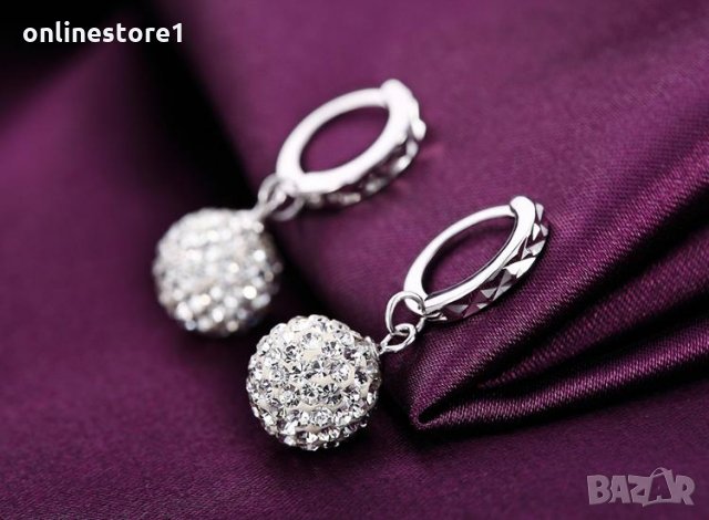 ПРОМО! Обеци - Зиркония BF104, снимка 2 - Обеци - 23284402