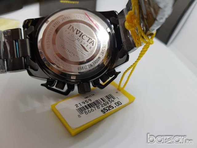 Invicta Pro Diver (Black Series) / Инвикта Про Дайвър - чисто нов мъжки часовник / 100% оригинален, снимка 14 - Мъжки - 20692145