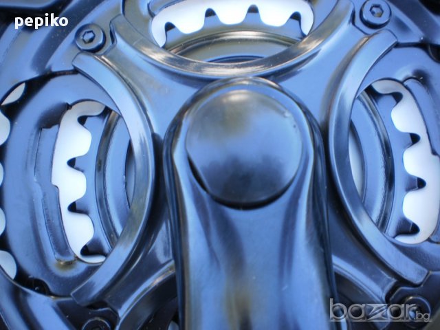 Продавам колела внос от Германия Комплект НОВИ алуминиеви курбели 42-34-24, снимка 8 - Части за велосипеди - 11686276