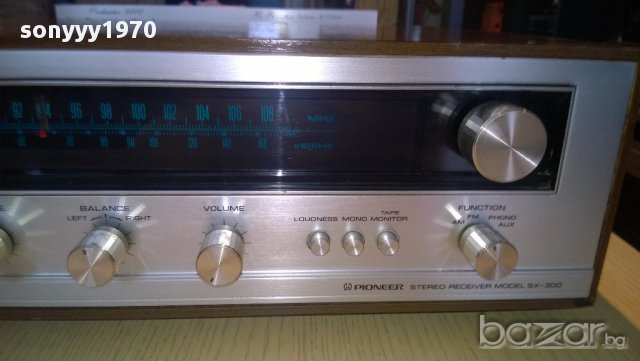 pioneer sx-300-stereo receiver-ретро колекция-нов внос от швеицария, снимка 18 - Ресийвъри, усилватели, смесителни пултове - 9146165