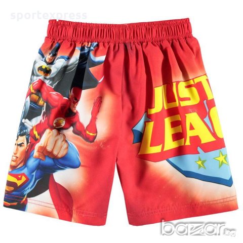 детски къси панталони Justice League 5-6,9-10г, снимка 2 - Детски къси панталони - 18617197
