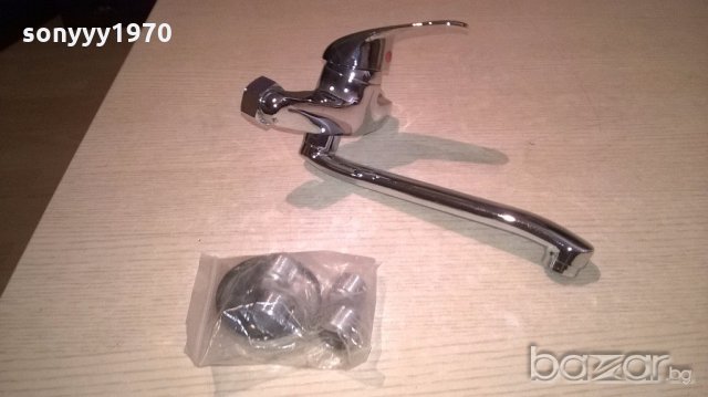 смесител за стена с чучур 23см-нов, снимка 11 - Смесители - 19218325