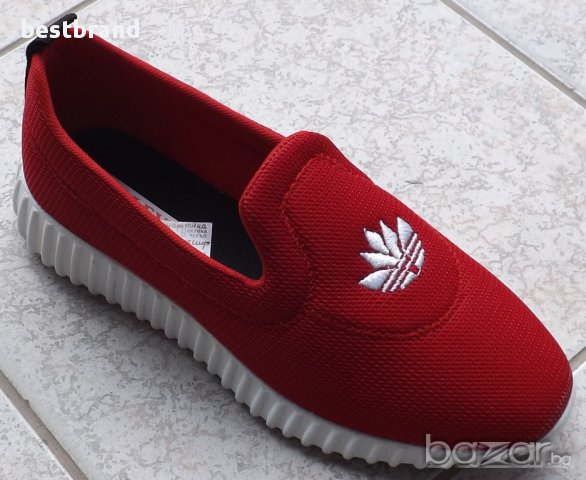 Маратонки дишащи, червени, код 170/ББ2/15, снимка 1 - Дамски ежедневни обувки - 14860553