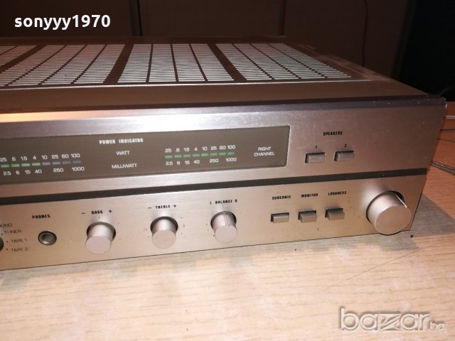 *dual CV1450-GERMANY-2x90w-усилвател с индикатори, снимка 4 - Ресийвъри, усилватели, смесителни пултове - 21328745