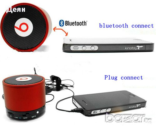 S10 Мини безжична колонка с bluetooth, снимка 3 - Тонколони - 17420075