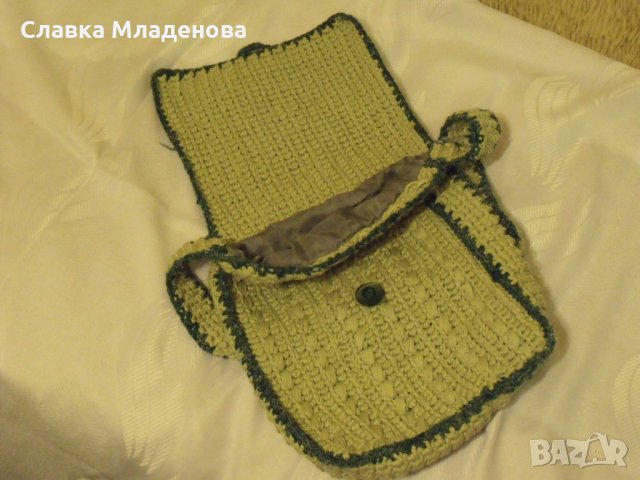 Плетена чанта, снимка 3 - Чанти - 21694587