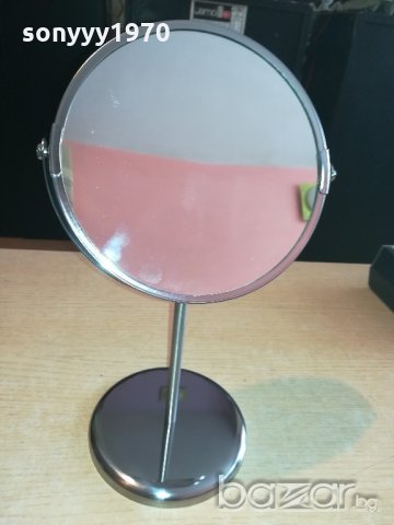 огледало с две лица 33х19х14см-метално-инокс, снимка 5 - Колекции - 21109681