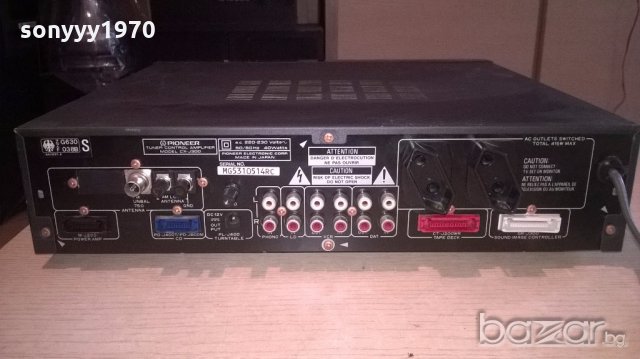 pioneer cx-j300 tuner control amplifier-made in japan, снимка 13 - Ресийвъри, усилватели, смесителни пултове - 19458236
