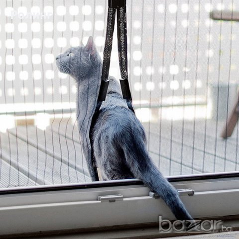 Мрежа против насекоми с магнити черна и бяла, снимка 6 - Пердета и завеси - 18479200