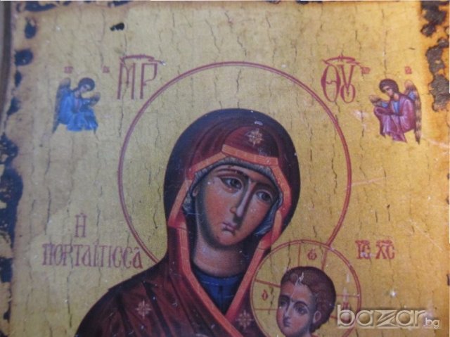 †  православнакона икона богородица с Младенеца за здраве и благополучие  в корпус от масивна дървес, снимка 3 - Икони - 18777822