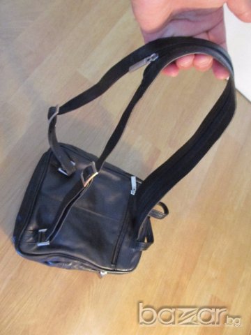 Малка раничка от естествена кожа за разходка,изглед, туризъм, снимка 4 - Чанти - 19053319