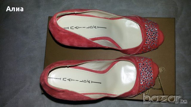 Обувки/сандали елегантни, високи марка МATILDA /стелка 25см/- италиански, снимка 7 - Сандали - 16038584