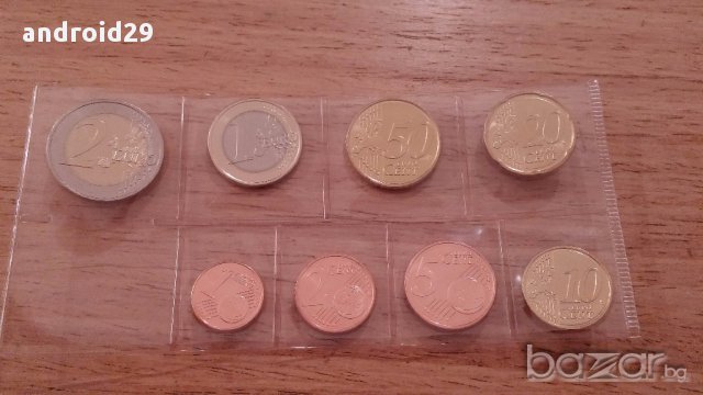 Латвия Евро Монети - пълен сет 2014 г., снимка 2 - Нумизматика и бонистика - 16923977
