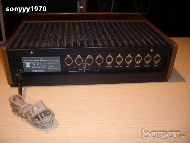 dual-retro amplifier-made in germany-внос швеицария, снимка 6 - Ресийвъри, усилватели, смесителни пултове - 12191719