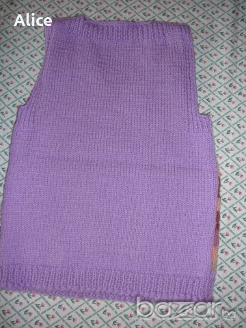 Ново плетено пуловерче - ръст до 110 см, снимка 4 - Други - 19991991