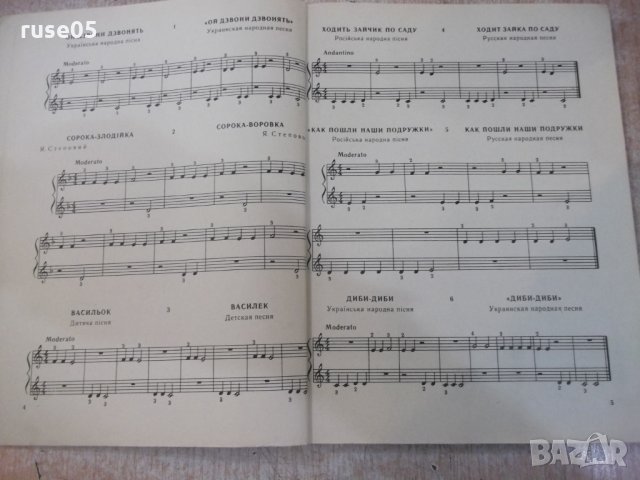 Ноти "ФОРТЕПIАНО - 1 клас - Борис Милич" - 144 стр., снимка 3 - Специализирана литература - 25980634