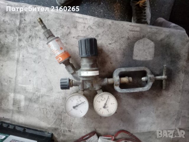 манометри ацетилен вазвратен клапан