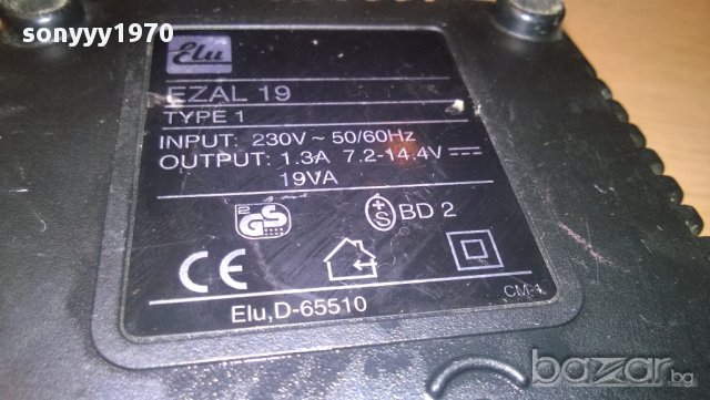 elu ezal-19 7.2-14.4v-зарядно-внос швеицария, снимка 8 - Други инструменти - 11565257