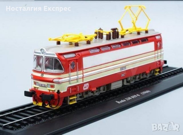 Atlas czech e-lok laminatka / Бдж електролокомотив 42 серия , снимка 3 - Антикварни и старинни предмети - 22308952