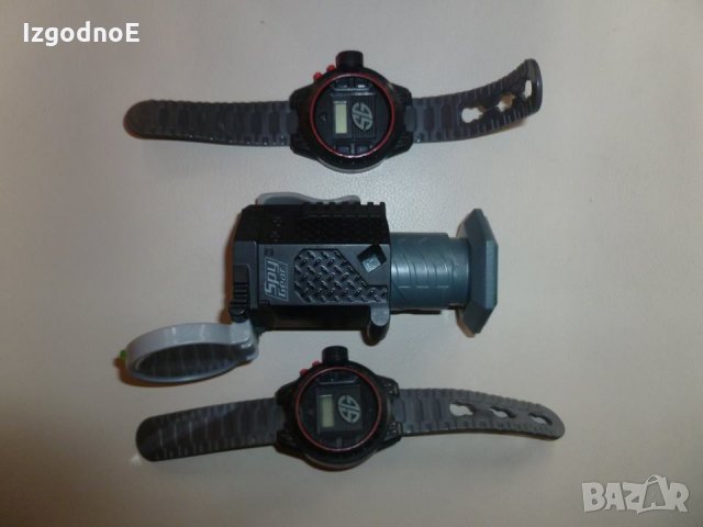 SPY GEAR комплект 2 часовника и бинокъл - шпионски комплект, снимка 3 - Рисуване и оцветяване - 22981496