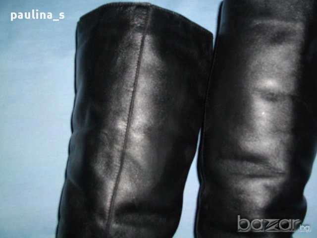 Рядка находка / Италиански ботуши "Fausto Santini" естествена кожа, снимка 6 - Дамски ботуши - 16230230
