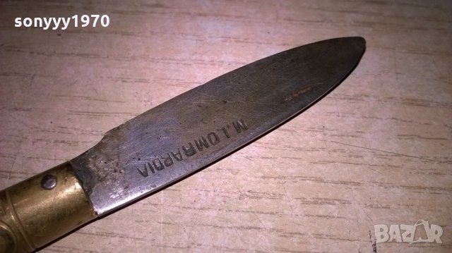 m.lombardia-recuerdo taramundi-ретро нож-13/7см, снимка 12 - Колекции - 22065502