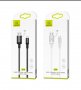 Micro USB кабел - USAMS U16 Voice Control LED Flowing, снимка 4