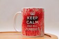  Зомби чаша / Keep calm and kill zombies, снимка 3