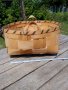 Старинен кош,панер, снимка 2