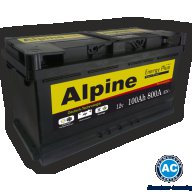 Alpine 45Ah 400A 87.00 лв, снимка 5 - Аксесоари и консумативи - 11613784
