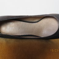 Кафяви обувки, снимка 2 - Дамски обувки на ток - 14115123