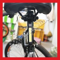 Стилни модерни компактни задни светлини за колело LED светлини стоп за велосипед фар фенер стойка, снимка 6 - Аксесоари за велосипеди - 24176142