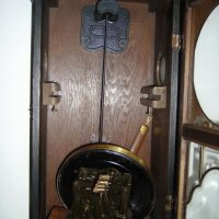 Старинен стенен кабинетен немски часовник., снимка 5 - Антикварни и старинни предмети - 21039677