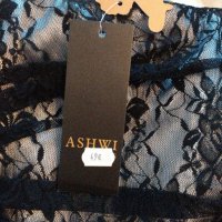 Ashwi paris - Нова черна дантелена рокля с кристали, снимка 5 - Рокли - 20412569