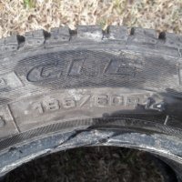 2бр зимни гуми GOOD YEAR 185/60R 14 DOT0604 7.5mm дълбочина на шарката. Цената е за 2бр., снимка 3 - Гуми и джанти - 23807621