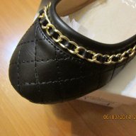 нови черни балеринки естествена кожа внос от Франция, снимка 5 - Дамски ежедневни обувки - 13973687