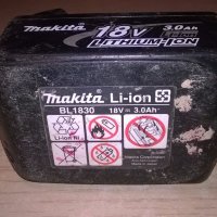 makita li-ion battery pack-18v/3.0ah-внос англия, снимка 5 - Други инструменти - 18778143