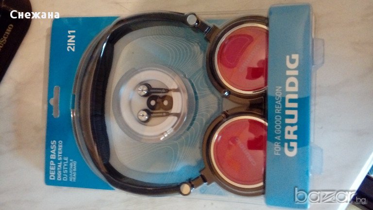 Стерео слушалки Grundig, снимка 1