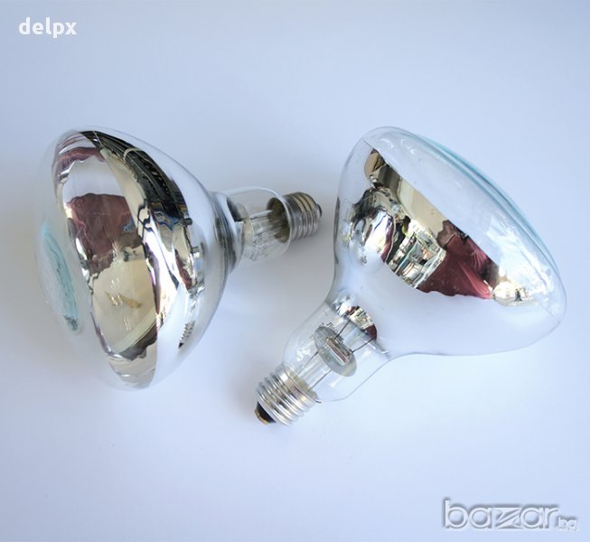 Лампа кварцова с цокъл E27 220V 250W, снимка 1