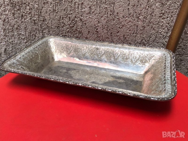 Сребърен кавказки съд от 19-ти век., снимка 1