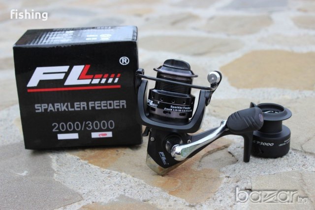 НОВО 2018 Макара FL Sparkler Feeder 1000/2000/3000/4000/5000, снимка 3 - Макари - 20758961