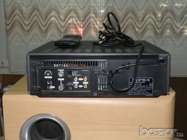 Видео рекордер "supra" Vhs, снимка 2 - Плейъри, домашно кино, прожектори - 7620022
