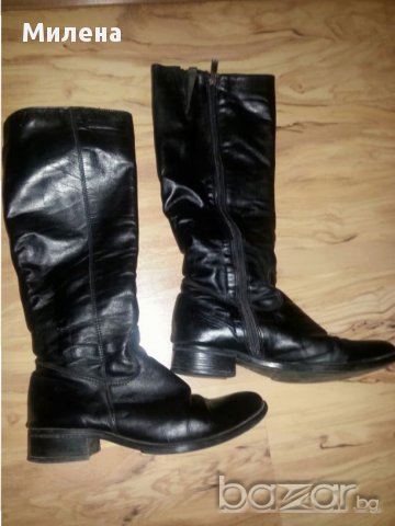 Дамски ботуши 36 номер естествена кожа, снимка 2 - Дамски ботуши - 16432816