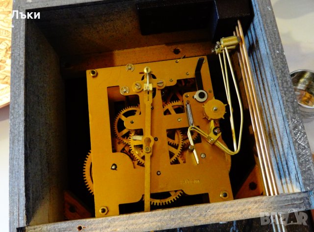 Kieninger механичен стенен часовник,работещ. , снимка 9 - Антикварни и старинни предмети - 23335747
