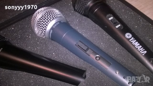 shure behringer yamaha-microphone-внос швеицария, снимка 4 - Микрофони - 22581152