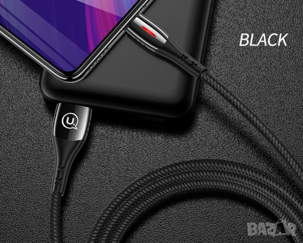 Micro USB кабел - USAMS US-SJ346 Smart Power-off U-Tone, снимка 3 - USB кабели - 26148757