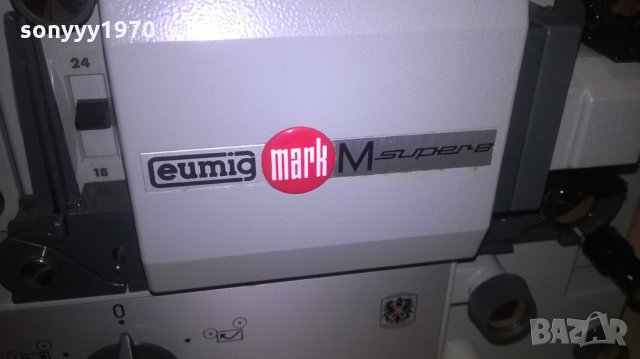 eumig-wien mark-m super 8-made in austria-внос швеицария, снимка 8 - Камери - 24717678