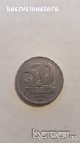 Монета От 50 Унгарски Филера От 1967г. / 1967 50 Hungarian Filler Coin KM# 551a